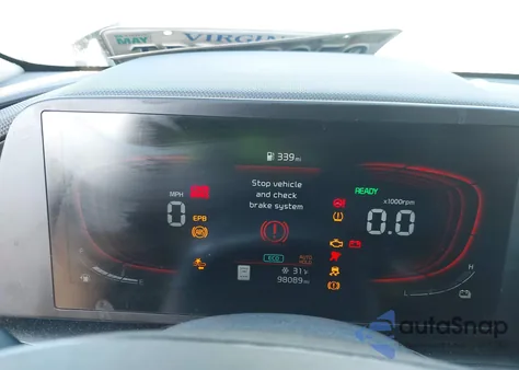 2023 Kia Niro Lx z USA, uszkodzony, nr VIN KNDCP3LE5P5082273